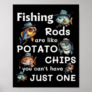 Hengels zijn als chips je kan niet stoppen poster