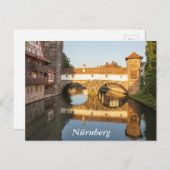 Henkersteg in Nürnberg Briefkaart (Voorkant / Achterkant)