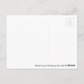 Henkersteg in Nürnberg Briefkaart (Achterkant)