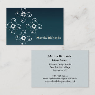 Henley Blue Carte de visite