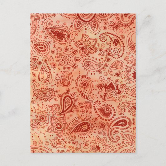 Henna Design Briefkaart (Voorkant)