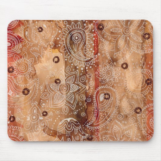 Henna Design Mousepad (2) Muismat (Voorkant)
