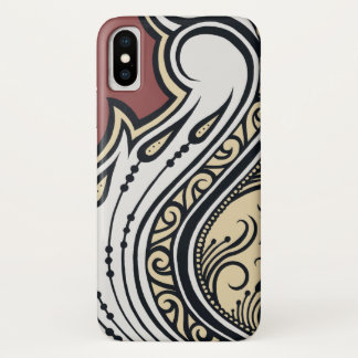 Henna geïnspireerde telefoonbehuizing iPhone x hoesje