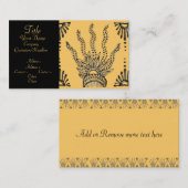 Henna Hand Visitekaartje (Voorkant / Achterkant)