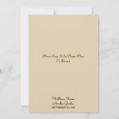 Henna Islam Nikah Arabisch Walima moslim bruiloft Kaart (Achterkant)