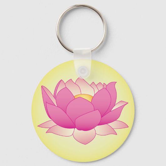 Henna Lotus Sleutelhanger (Voorkant)