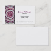 Henna Mehndi Consultant Visitekaartje (Voorkant / Achterkant)