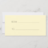 Henna Mehndi Hands Design Cadeaubon Kaart (Achterkant)