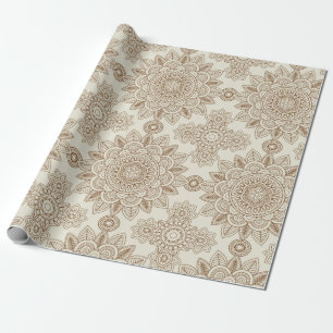 Henna Pattern Cadeaupapier