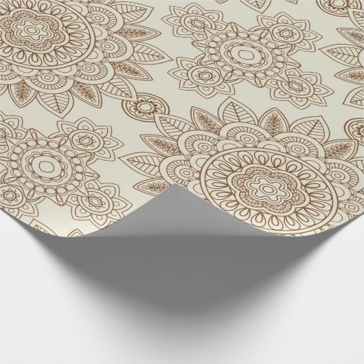 Henna Pattern Cadeaupapier (Hoek)