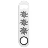 Henna-stijl Sun Tattoo Thunder_Cove Speed Flessenopener (Achterkant)