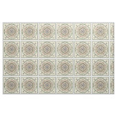 Henna Style Mandala Fabric Stof (Yard (91,4 cm))