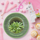 Hennen En Kuikens Natuur Kunst Persoonlijk Feestje Papieren Bordje (Feest)