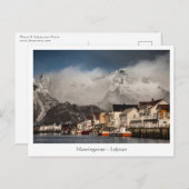 Henningsvaer Lofoten Briefkaart (Voorkant / Achterkant)