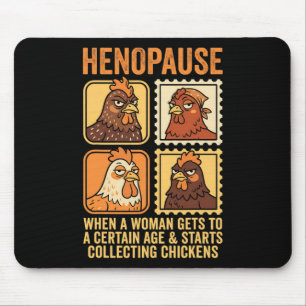 Henopause Kippen Verzamel Quotes Stempel Frame Chi Muismat