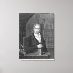 Henri Benjamin Constant de Rebecca Canvas Afdruk