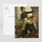 Henri de La Rochejaquelein , leider van de Briefkaart (Voorkant / Achterkant)