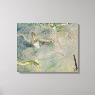 Henri de Toulouse-Lautrec - Ballet Dancers Canvas Afdruk