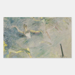 Henri de Toulouse-Lautrec - Ballet Dancers Rechthoekige Sticker