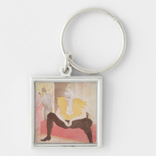 Henri de Toulouse-Lautrec Clowness Cha-U-Kao Sleutelhanger