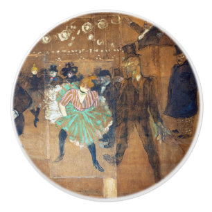 Henri de Toulouse-Lautrec - Dance at the Rouge Keramische Knop