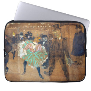 Henri de Toulouse-Lautrec - Dance at the Rouge Laptop Sleeve