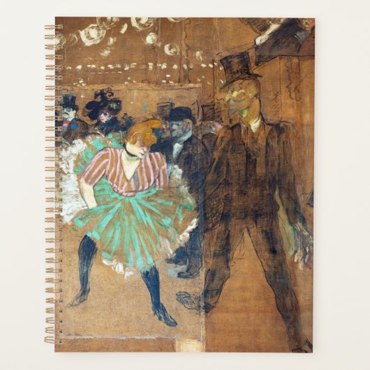 Henri de Toulouse-Lautrec - Danse à la Rouge (Devant)