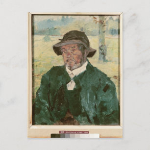Henri de Toulouse-Lautrec   Een oud Man, Celeyran, Briefkaart