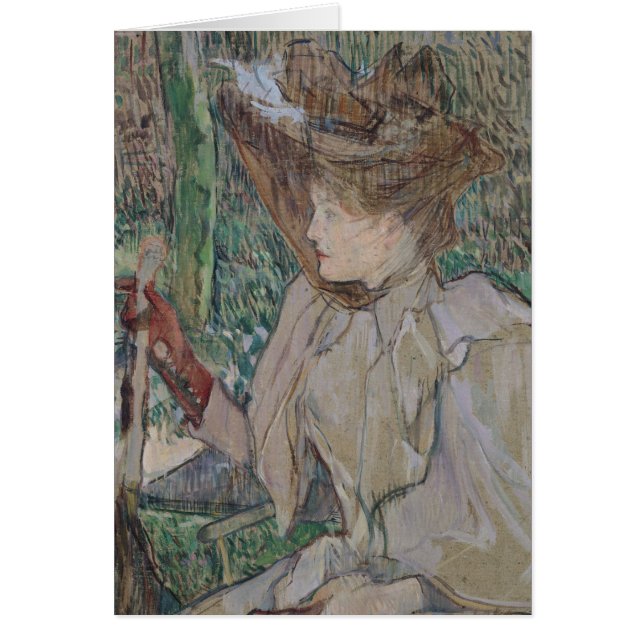 Henri de Toulouse-Lautrec | Femme avec gants, 189 (Devant)