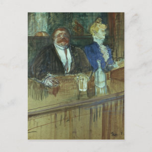 Henri de Toulouse-Lautrec In de balie: de Vet Pr Briefkaart
