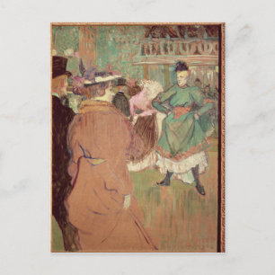 Henri de Toulouse-Lautrec   Quadrille op de Rouge Briefkaart