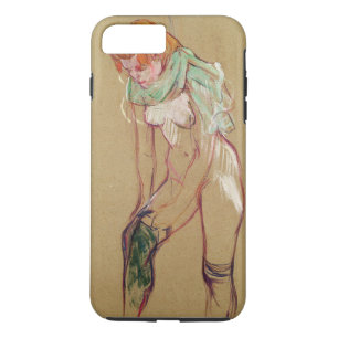 Henri de Toulouse-Lautrec Vrouwen trekken haar S iPhone 8 Plus / 7 Plus Hoesje