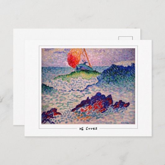 Henri-Edmond Cross #126 - Carte postale Art (Devant / Derrière)
