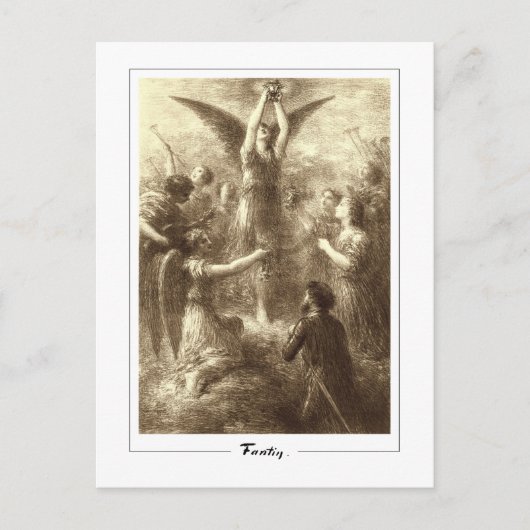 Henri Fantin-Latour #265 - Carte postale Art (Devant)