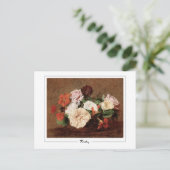 Henri Fantin-Latour #494 - Carte postale Art (Debout devant)