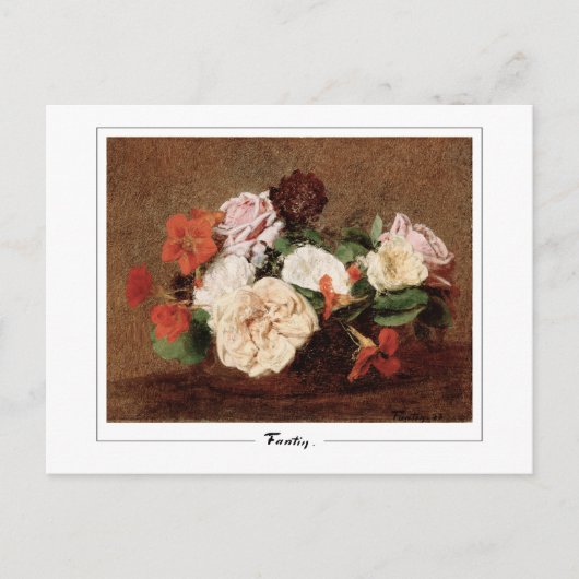 Henri Fantin-Latour #494 - Carte postale Art (Devant)