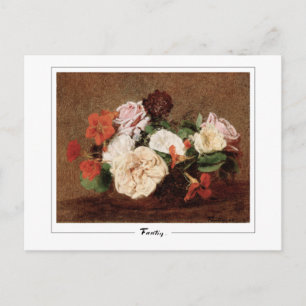 Henri Fantin-Latour #494 - Carte postale d'art fin