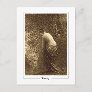 Henri Fantin-Latour #512 - Carte postale d'art fin