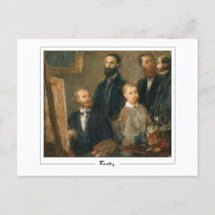 Henri Fantin-Latour #5 - Briefkaart met fijne kuns