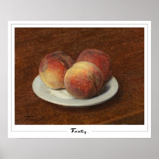 Henri Fantin-Latour Affiche d'art Zedign #174 (Devant)