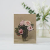 Henri Fantin-Latour- Rozen Briefkaart (Staand voorkant)