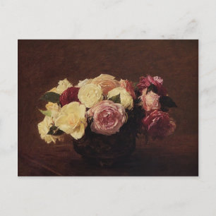 Henri Fantin-Latour- Rozen Briefkaart