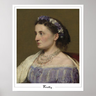 Henri Fantin-Latour Zedign Art Poster #1