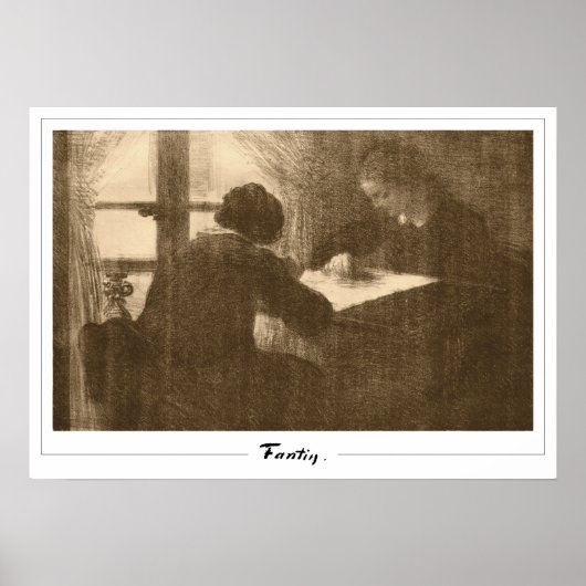 Henri Fantin-Latour Zedign Art Poster #193 (Voorkant)