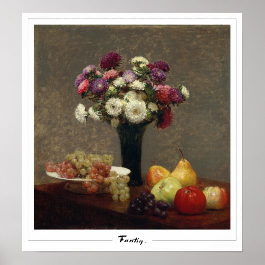 Henri Fantin-Latour Zedign Art Poster #21 (Voorkant)