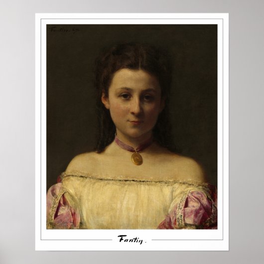 Henri Fantin-Latour Zedign Art Poster #210 (Voorkant)
