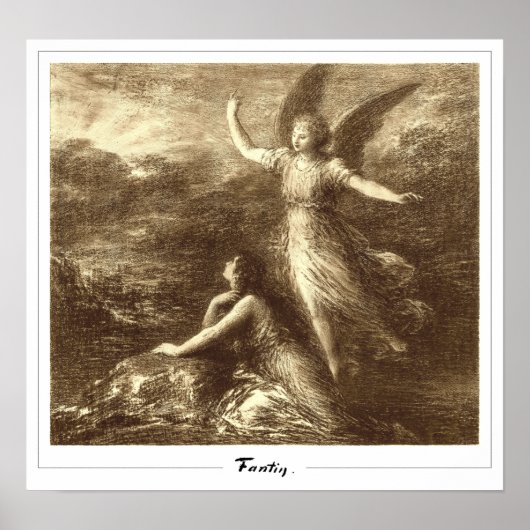 Henri Fantin-Latour Zedign Art Poster #394 (Voorkant)
