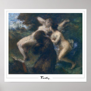 Henri Fantin-Latour Zedign Kunstposter #10 Poster