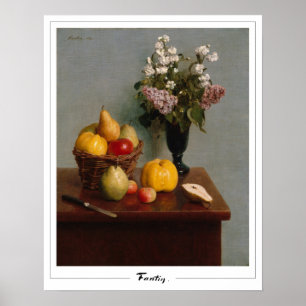 Henri Fantin-Latour Zedign Kunstposter #146 Poster