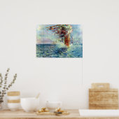 Henri Farre Oil Appears on the Troubled Waters Poster (Keuken)